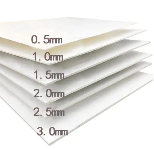 לוח שנהב 190-400GSM FBB C1S קרטון לבן